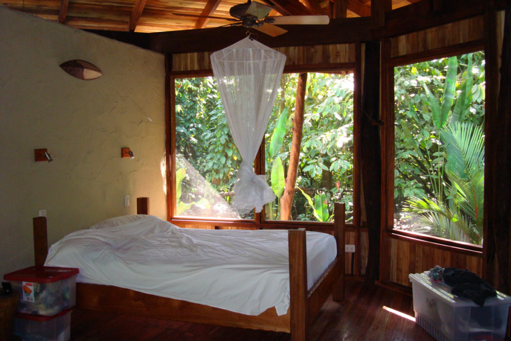 Interior and Furniture of a Forest Lodge Cabin Built by Rarewood General Contractor in Puerto Jimenez Osa Peninsula
