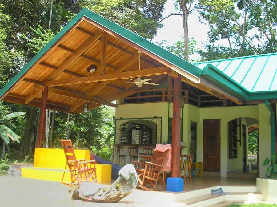 A beautiful Beach House Built by by Rarewood General Contractor in Puerto Jimenez Osa Peninsula